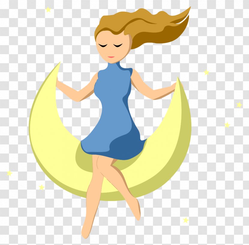 Clip Art Illustration Image Cartoon - Heart - Crescent Moon Transparent PNG