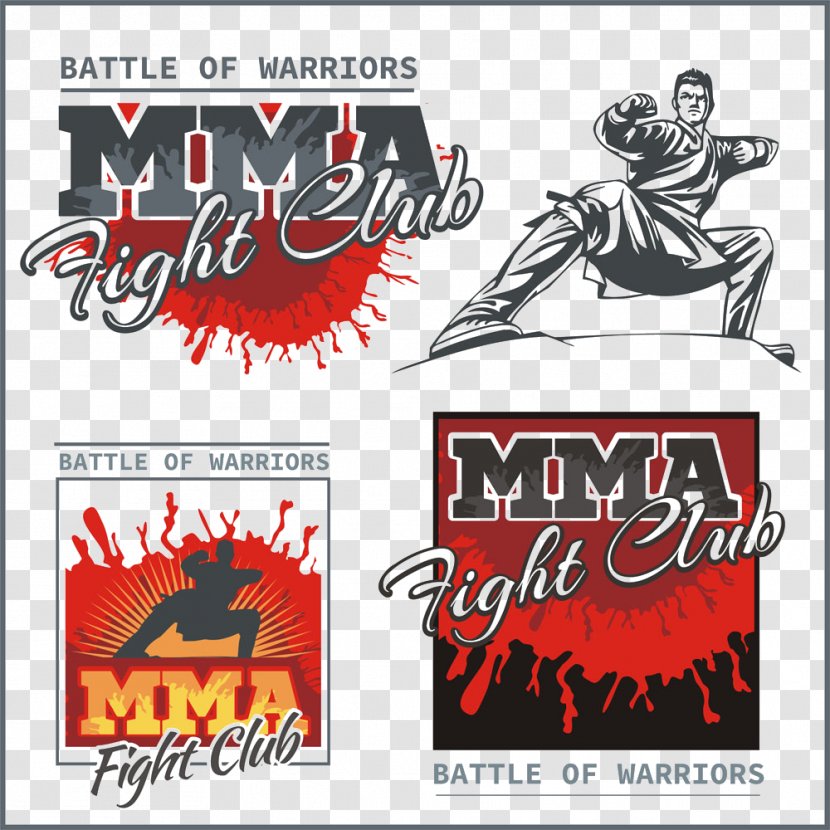 Mixed Martial Arts Clip Art - Poster - MMA Fighting Transparent PNG