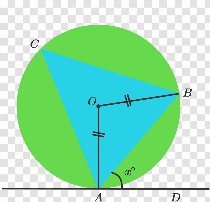 Angle Point Tangent Lines To Circles - Line Segment Transparent PNG