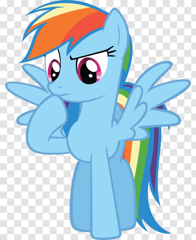 Rainbow Dash Pinkie Pie Pony Blue - Flower Transparent PNG