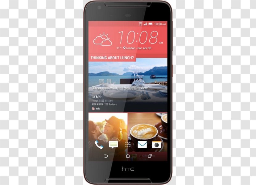 HTC Desire 620 10 Pro 828 - Feature Phone - Smartphone Transparent PNG