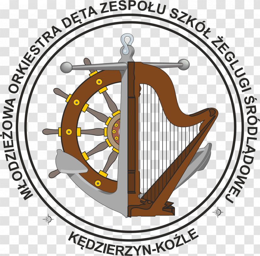 Orchestra Logo Zespół Szkół Żeglugi Śródlądowej Im. Bohaterów Westerplatte Banda De Música Brand - Inland Navigation - Plow Transparent PNG