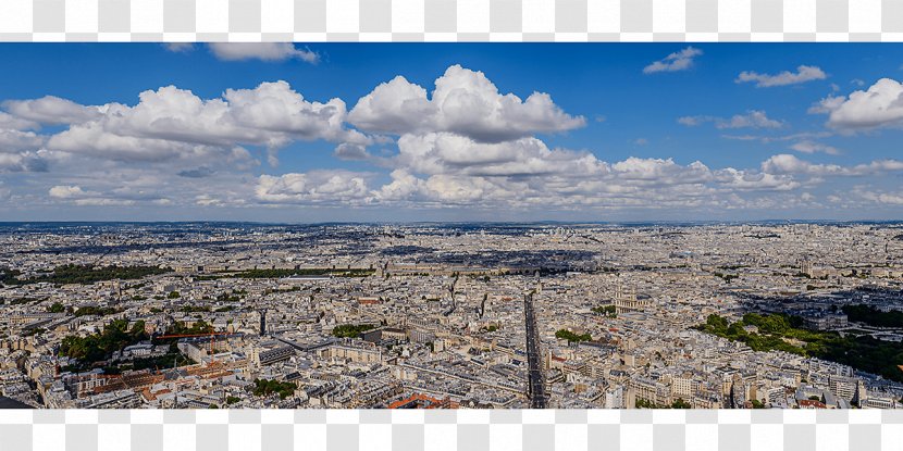Tour Montparnasse Eiffel Tower View Of Paris Ecoregion Building - Panorama Transparent PNG