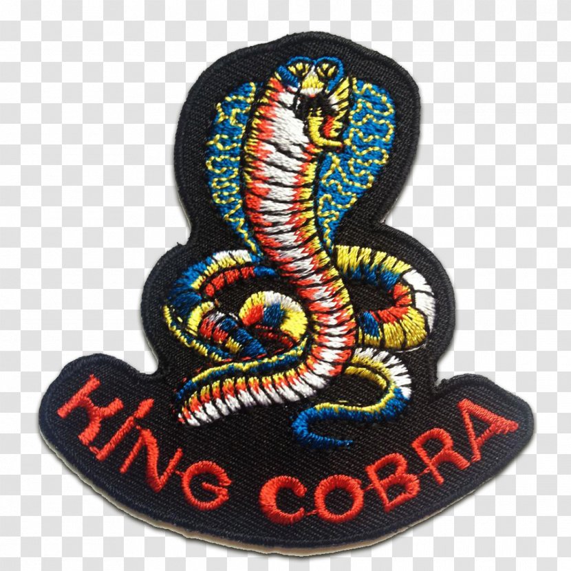 Embroidered Patch Motorcycle Club Color Biker Blue - King Cobra Transparent PNG