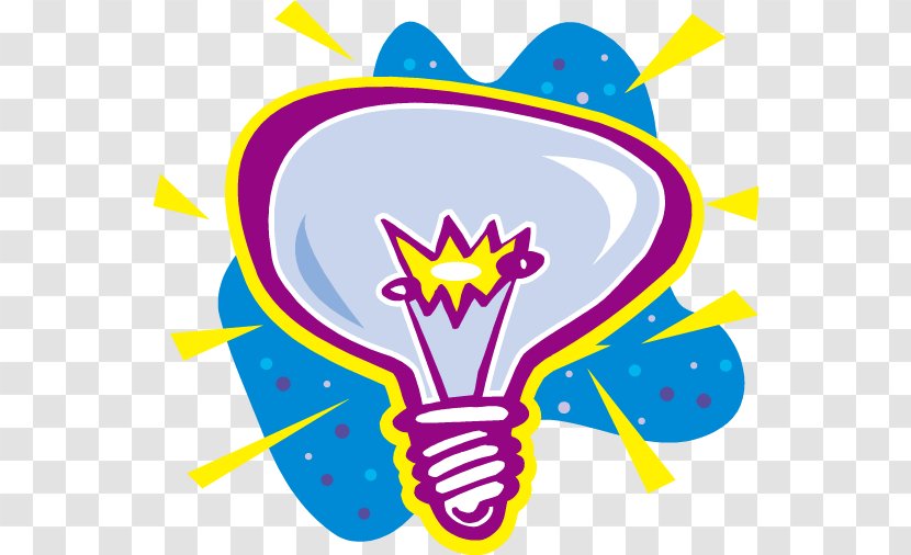 Incandescent Light Bulb Like Sisters On The Homefront Clip Art - Purple - Cartoon Blue Vector Transparent PNG
