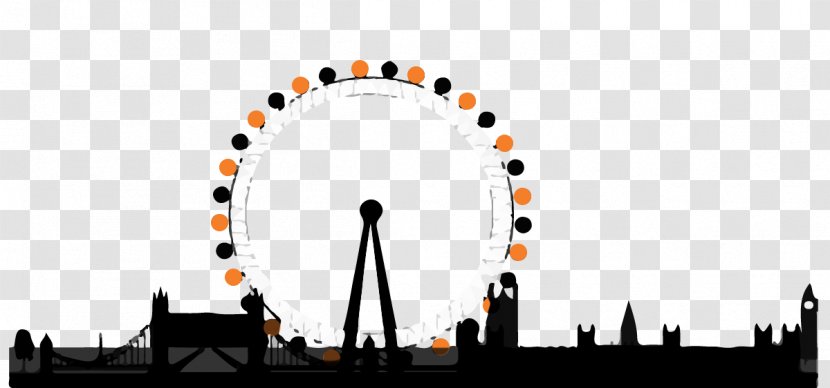 London Eye Drawing Clip Art - Ferris Wheel Transparent PNG