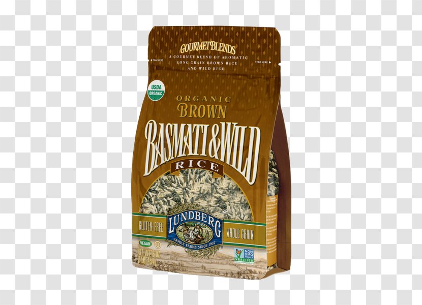 Lundberg Family Farms Organic Food Jasmine Rice Germinated Brown - Basmati Transparent PNG