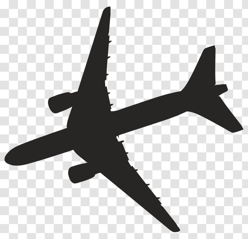 Illustration Royalty-free Image Silhouette Airplane - Aircraft Transparent PNG