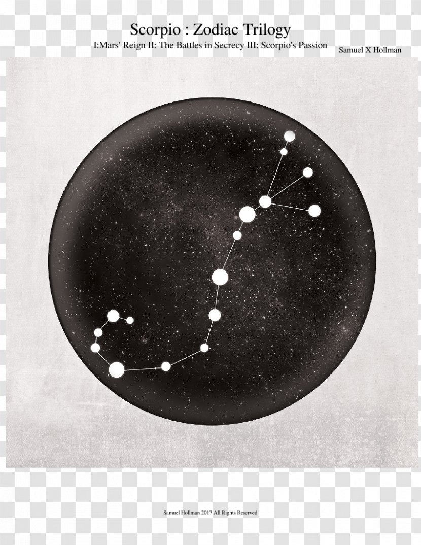 Constellation Scorpio Scorpius Zodiac Night Sky - Star - Astrological Sign Transparent PNG