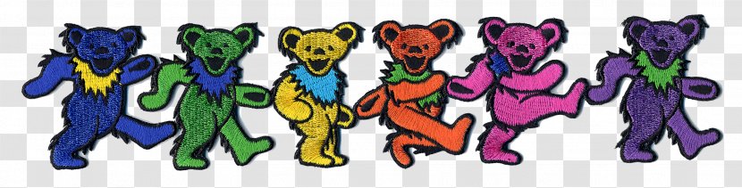 The Grateful Dead Steal Your Face Bear Skeletons From Closet: Best Of - Frame Transparent PNG