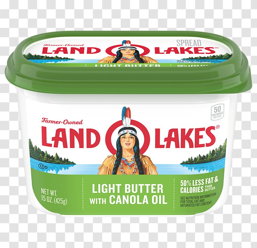 Land O'Lakes Milk Kroger Butter Spread - Dairy Products Transparent PNG