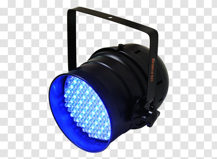 Light-emitting Diode LED Stage Lighting Parabolic Aluminized Reflector Light DMX512 Transparent PNG