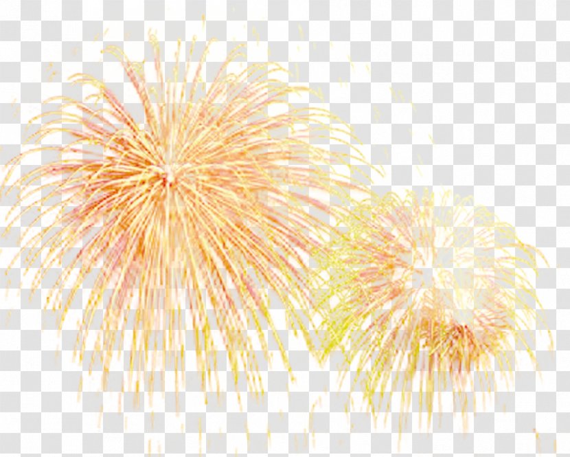 Fireworks Firecracker - Yellow - Effect Transparent PNG