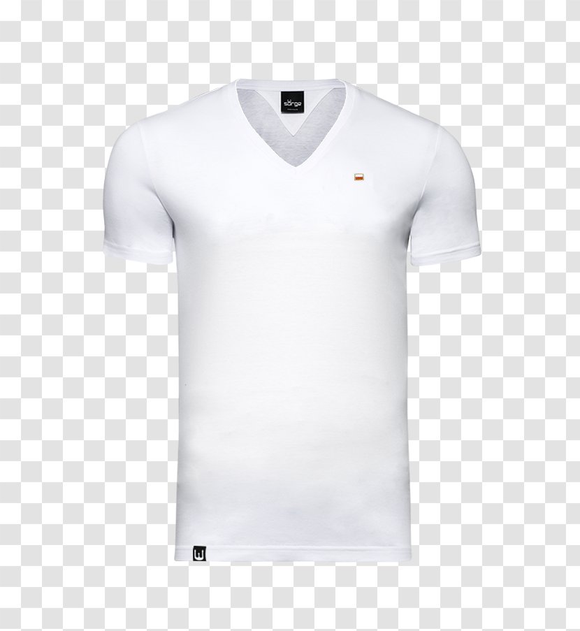 Long-sleeved T-shirt Collar Neck - Tshirt Transparent PNG