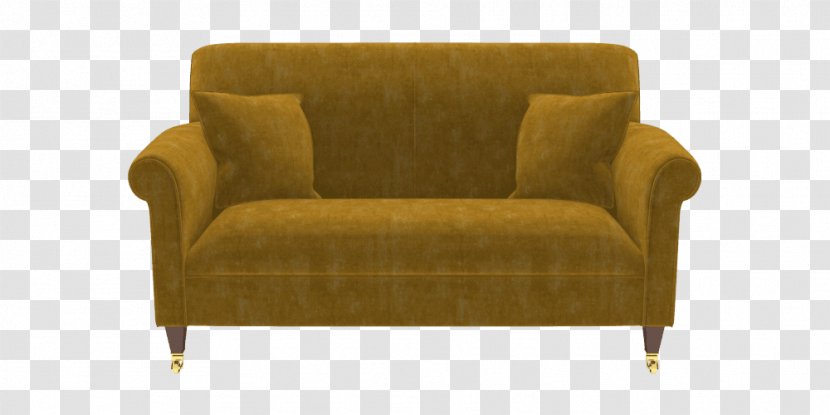 Loveseat Sofa Bed Couch Slipcover - Chair - Yellow Transparent PNG