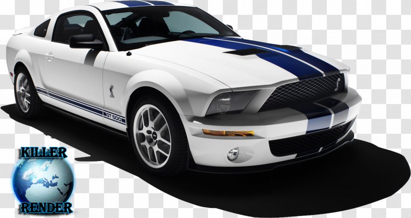 2007 Ford Shelby GT500 Mustang GT Eleanor - Vehicle Transparent PNG