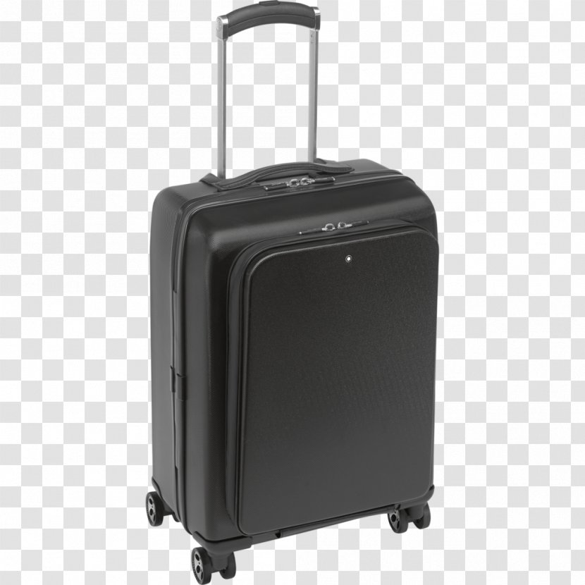 Montblanc Suitcase Bag Hand Luggage Trolley Transparent PNG