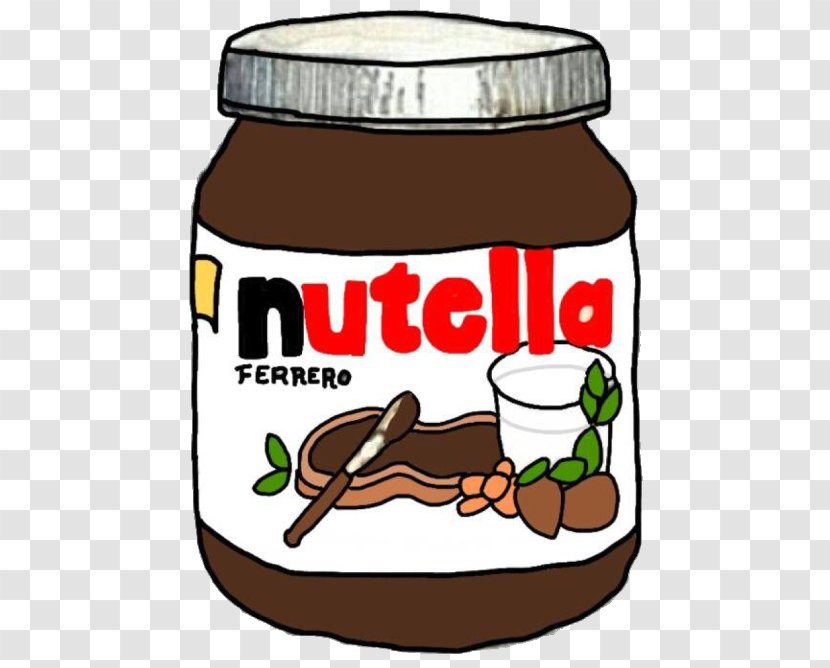 Nutella 200 G Chocolate Spread Clip Art - Food - Nuttella Transparent PNG