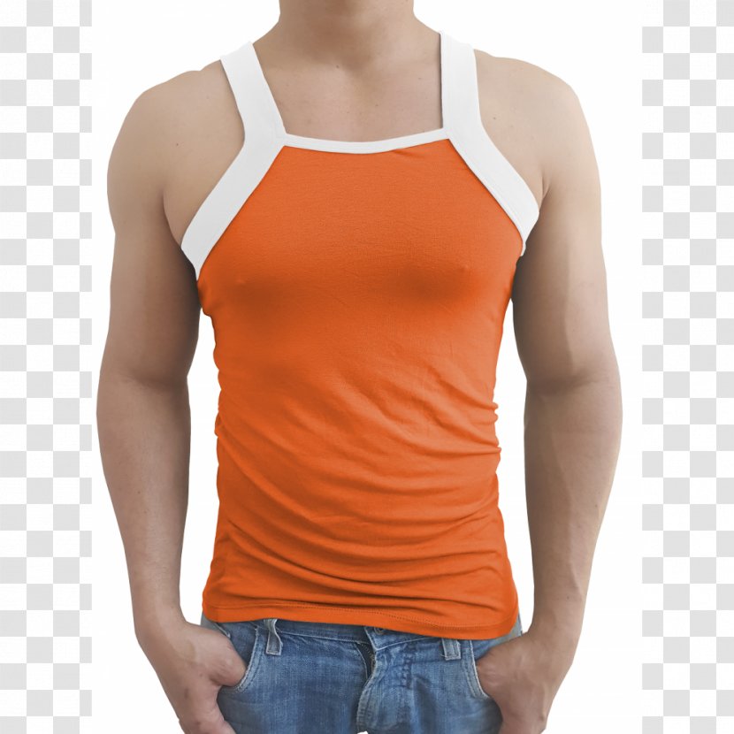 Sleeveless Shirt T-shirt Shoulder Strap Girdle - Viscolycra Transparent PNG