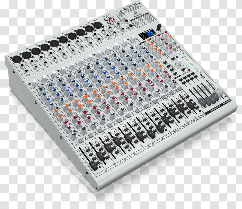 Microphone Doepfer A-100 Audio Mixers Behringer Eurorack Pro RX1602 - Silhouette Transparent PNG