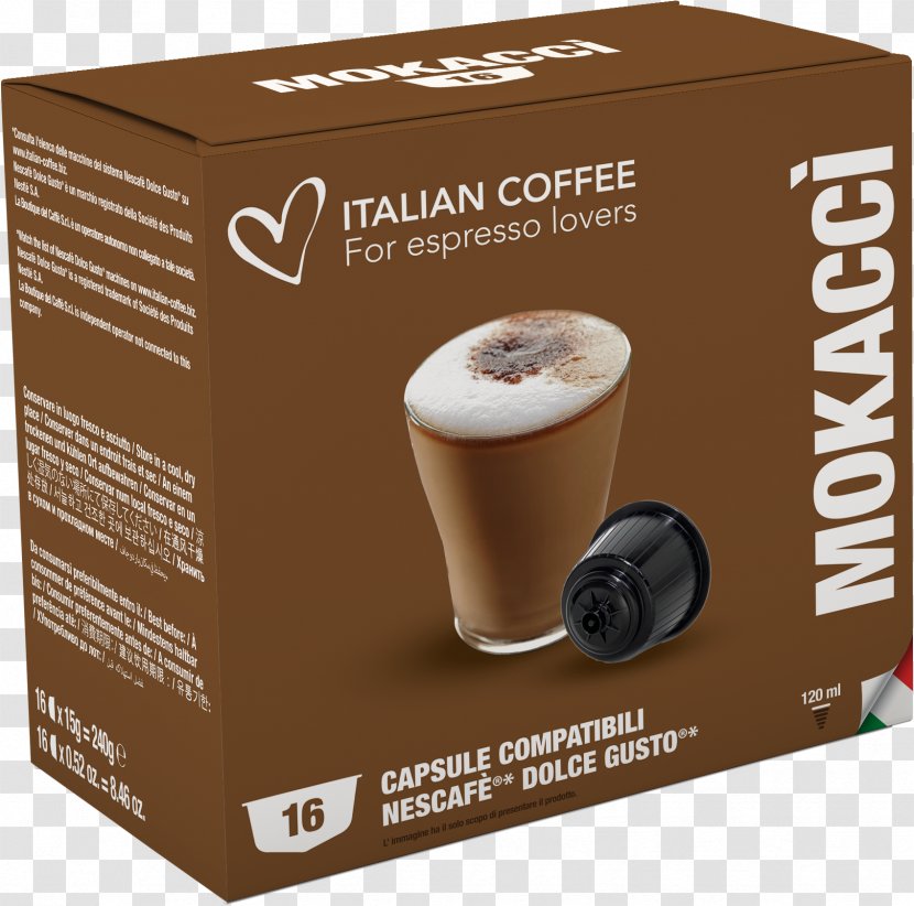 Dolce Gusto Single-serve Coffee Container Espresso Café Au Lait - Caff%c3%a8 Macchiato Transparent PNG