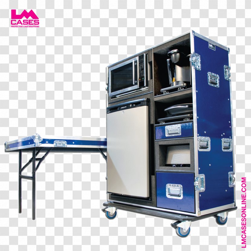 Road Case Kitchen Television Craft Service Accuride International - Refrigerator - Shelf Drum Transparent PNG