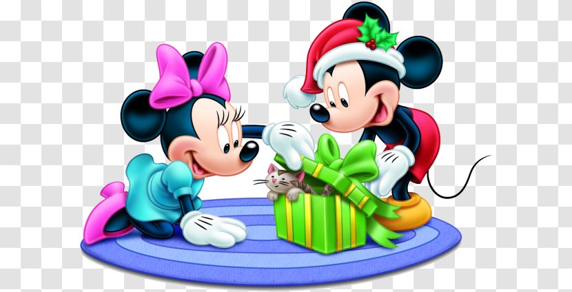Mickey Mouse Minnie Donald Duck Christmas The Walt Disney Company - Technology Transparent PNG