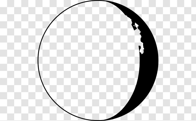 Lunar Phase Moon - Text Transparent PNG