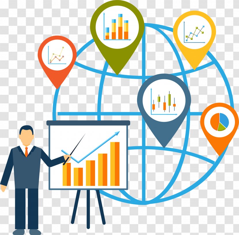 Chart Composition Icon - Business - Analysis Ppt Pattern Transparent PNG