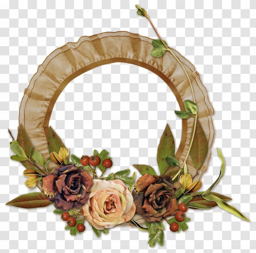 Graphic Design - Wreath - Oval Transparent PNG