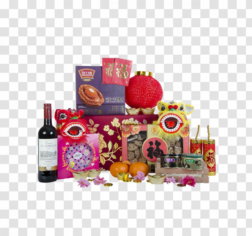 Food Gift Baskets Hamper Greeting & Note Cards New Year - Singapore - Abalone Mushrooms Transparent PNG