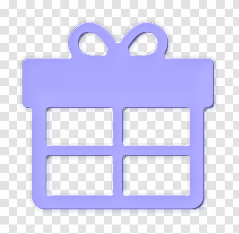 Gift Icon Present - Rectangle Transparent PNG