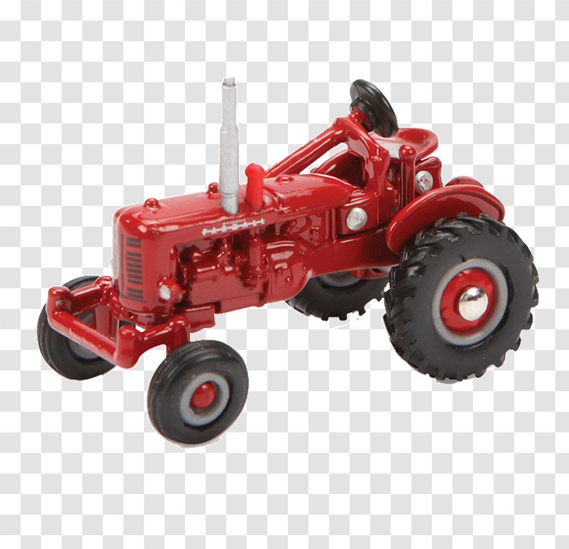 Tractor Farmall Case IH International Harvester Die-cast Toy - Corporation Transparent PNG