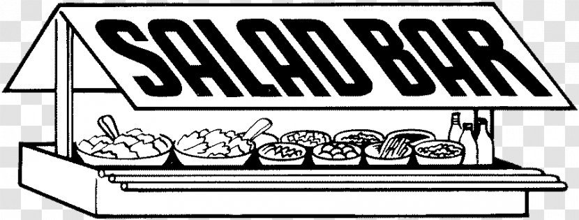 Logo Brand Recreation Font - Monochrome - Salad Bar Transparent PNG