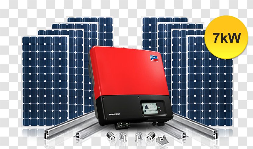 Photovoltaic System Stand-alone Power Solar Panels Energy - Electric Transparent PNG