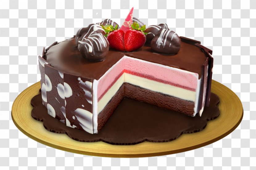 Chocolate Cake Ice Cream Birthday - Food Transparent PNG