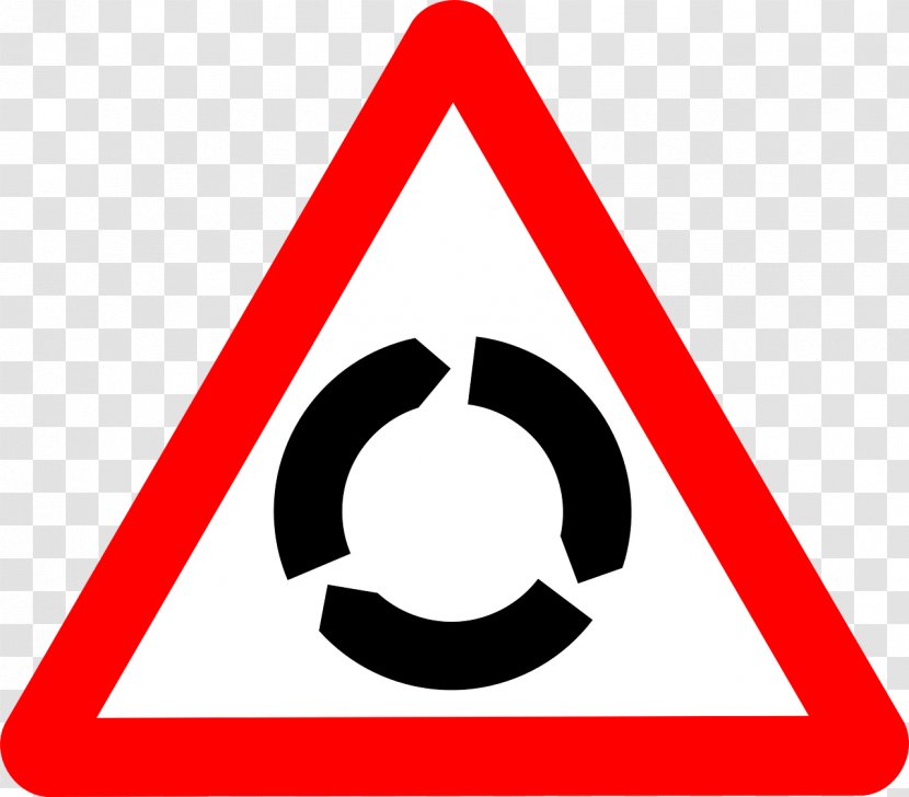 The Highway Code Traffic Sign Roundabout Road Warning - Circle - Signs Transparent PNG