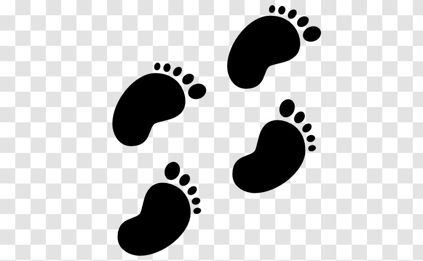 Infant Child - Silhouette - Baby Footprints Transparent PNG
