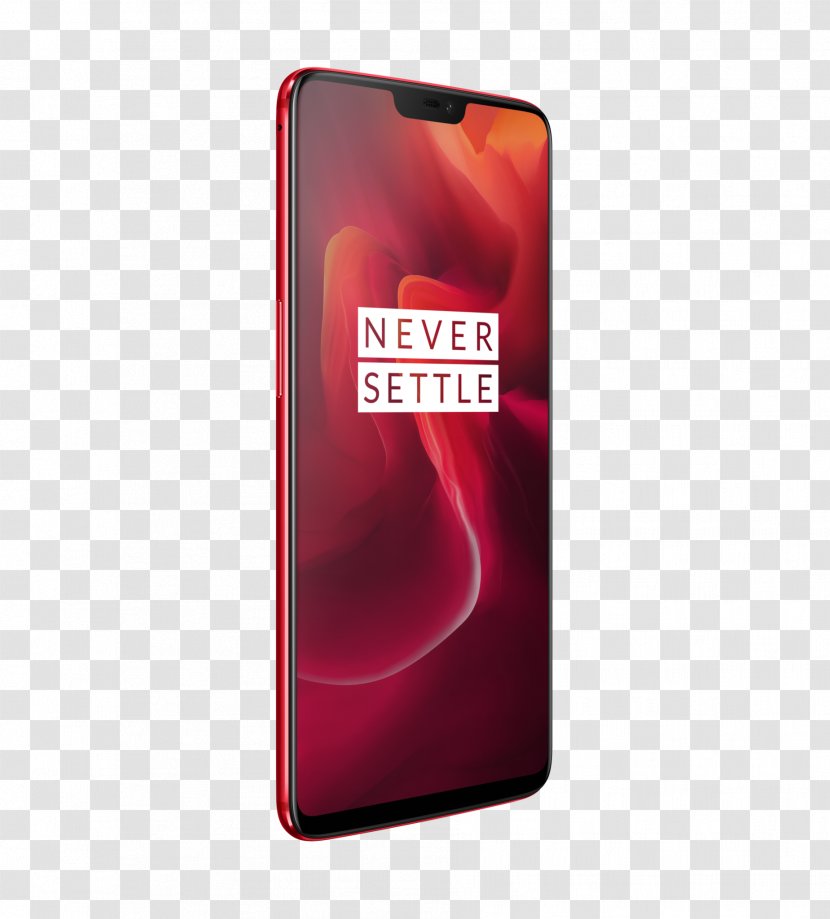 Smartphone OnePlus 6 Network-wide4G Dual Cards Standby 8GB128GB Red Feature Phone - Oneplus Transparent PNG