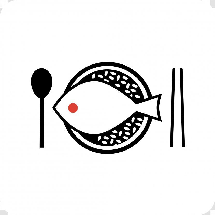 Ele.me Personal Chef Meal Logo Food - Black And White - M V Transparent PNG