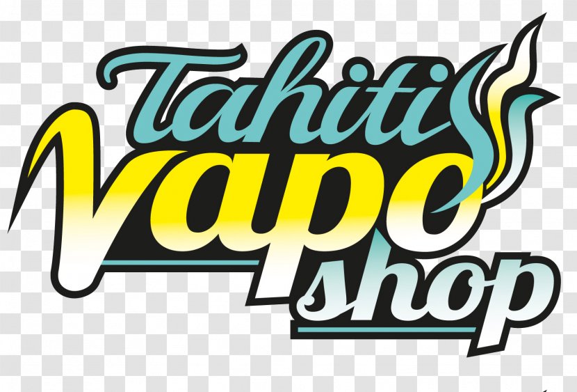TAHITI VAPOSHOP Electronic Cigarette Aerosol And Liquid Logo Brand - Corporate Design - Kalari Transparent PNG