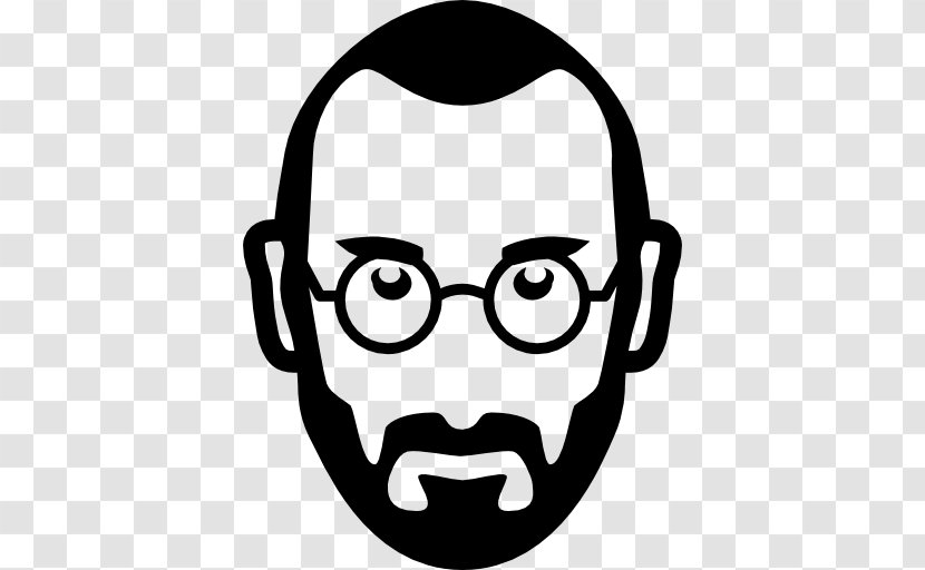 ICon: Steve Jobs Apple - Face Transparent PNG