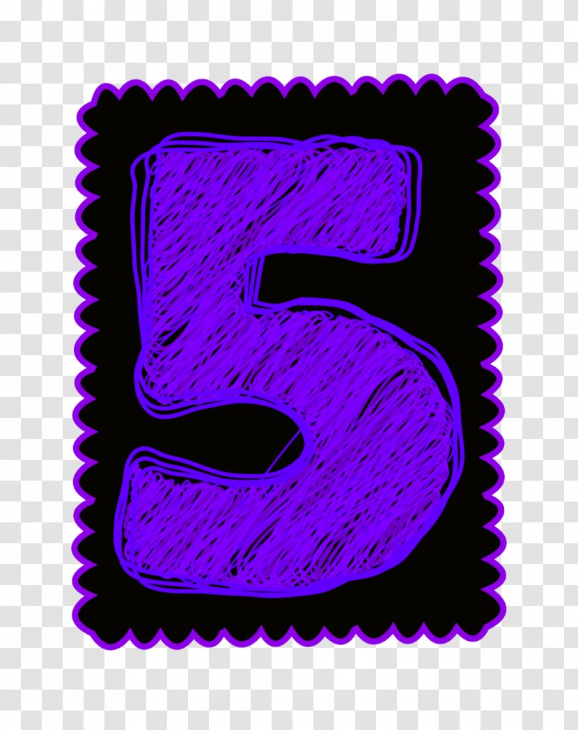 Purple Font - Symbol - Thirty-one Transparent PNG