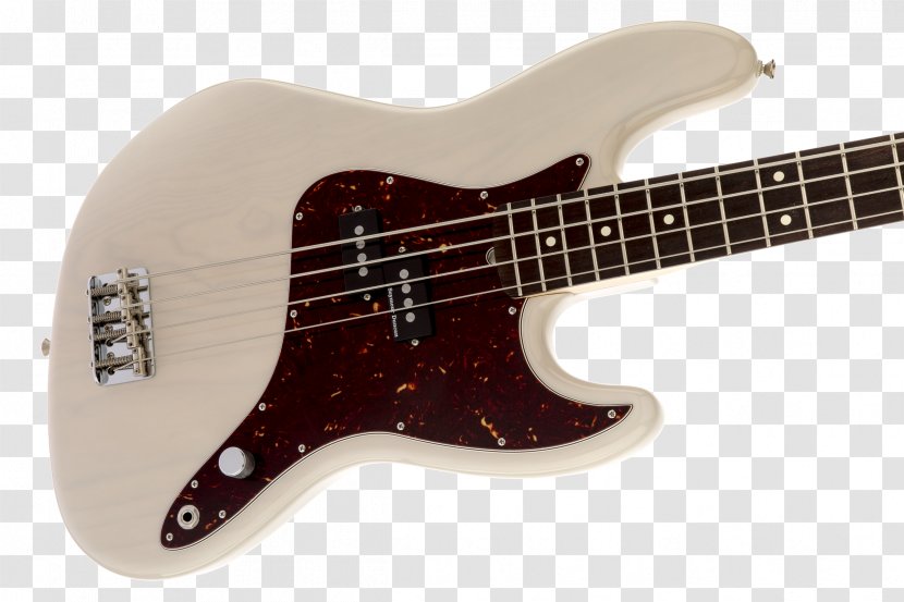 Fender Precision Bass Guitar Jaguar Squier Ibanez - Silhouette Transparent PNG