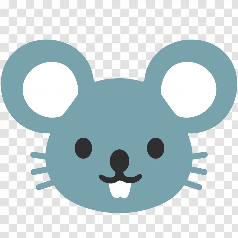 Emoji Computer Mouse Android Unicode Sticker - Tail Transparent PNG