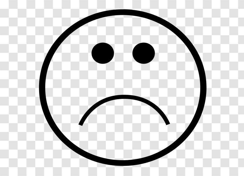 Smiley Symbol Sadness - Emoticon Transparent PNG