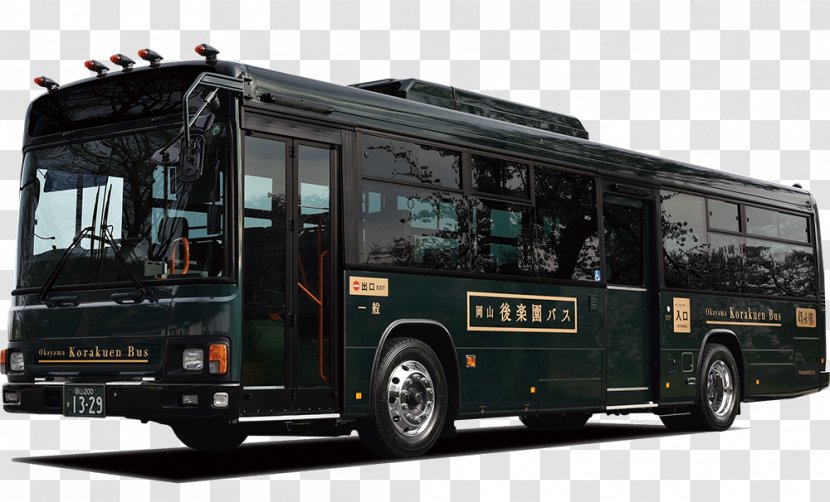 Kōraku-en Okayama Station Transit Bus 岡山後楽園バス - Tour Service Transparent PNG