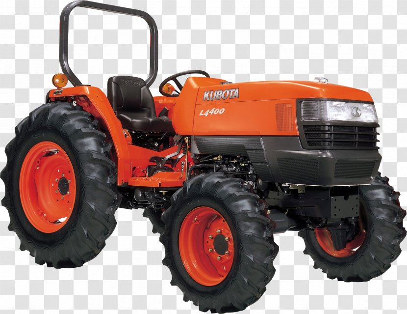 Kubota Tractor Corporation Agriculture Agricultural Machinery Transparent PNG