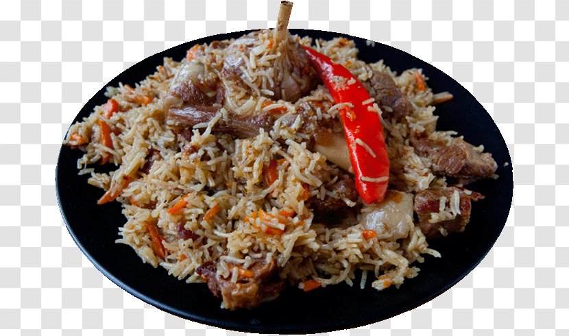 Fried Rice Pilaf Biryani Asian Cuisine Lamb And Mutton - Dish - Vegetable Transparent PNG