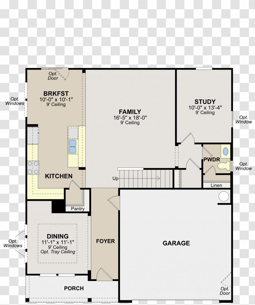 Floor Plan House Bedroom Transparent PNG